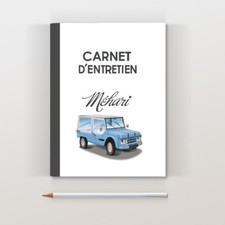 Carnet d'entretien Méhari