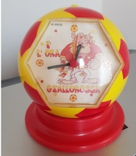 OROLOGIO CON SVEGLIA - E' L'ORA GIALLOROSSA - AS ROMA - CALCIO