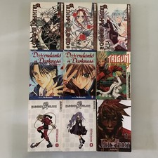 Manga Mixed Lot 9 Books