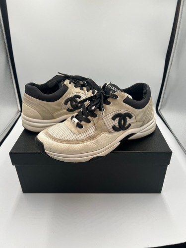 Sneakers chanel logo - sneakers, cc