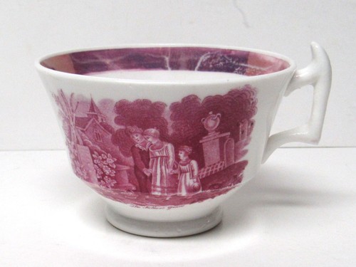 Antica tazza tè lutto - da,