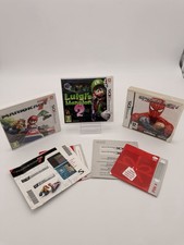 Lotto 3 Giochi Nintendo DS/2DS Mario Kart 7 Luigi’s Mansion 2 Spiderman