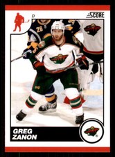 2010-11 Score #258 Greg Zanon