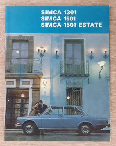Brochure gamma simca 1301 - brochure,