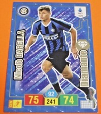 CARD ADRENALYN CALCIATORI PANINI 2019 2020 19 20 N.409 BARELLA INTER DIAMANTE