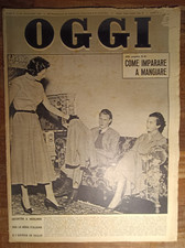 Anni 50/60 Rivista Oggi con