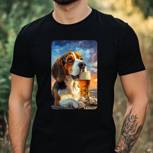 Shirt uomo beagle cane - uomo,
