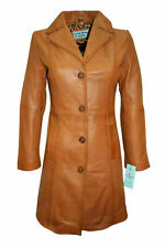 Cappotto trench donna pelle di