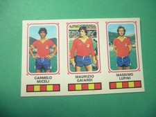 Figurina Calciatori Panini 1978 79 NEW n 378 LECCE Miceli Gaiardi Lupini M4