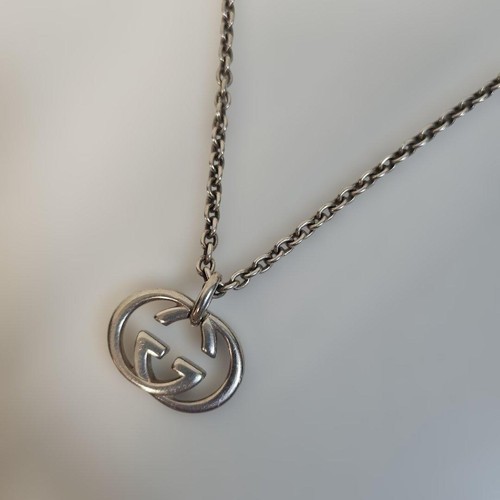 Collana gucci incastro in - g,
