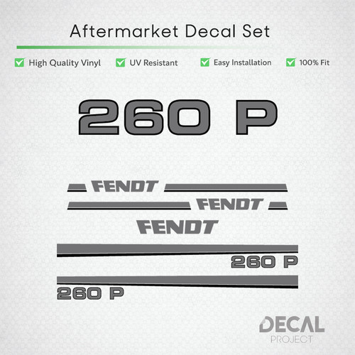 Fendt 260 decal kit - 260,