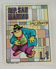 STAMP REPUBLIC SAN MARINO-WALT