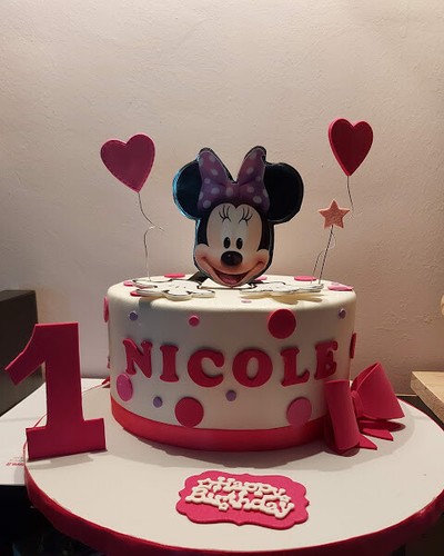 Torta scenografica minnie - scenografica,