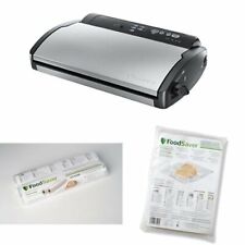 FoodSaver V2860, Macchina Sigillatrice per Sottovuoto + 48 Sacchetti (k1g)
