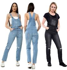 Salopette In Jeans Donna Baggy