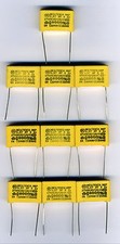 10 CONDENSATEURS SECTEUR  TYPE X2 - 0,47µF AUTO-CICATRISANTS 