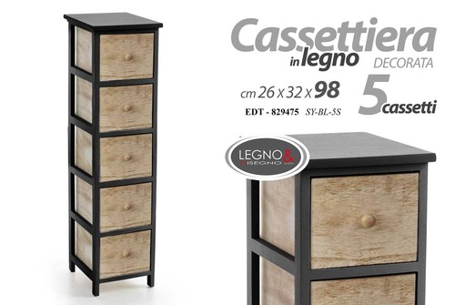 Mobile cassettiera castetti - cassettiera, 5