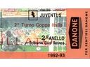 Biglietto juventus turno - biglietto, 2�