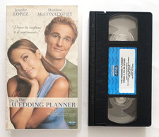 Vhs The Wedding Planner Film Sentimentale Jennifer Lopez Videocassetta (V222)