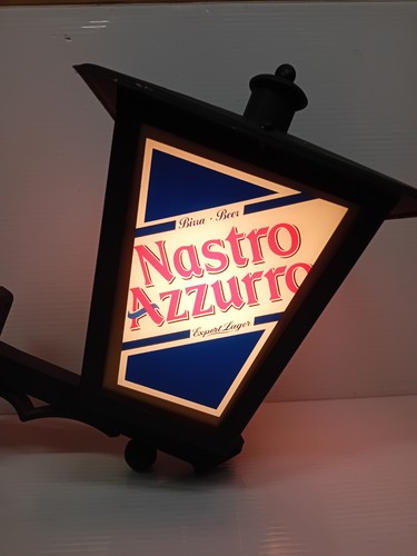 Insegna birra nastro - nastro, azzurro