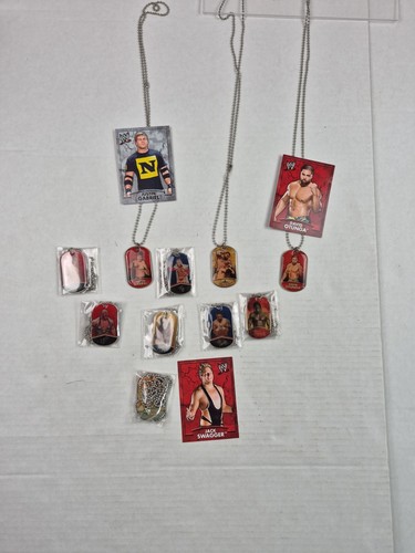 Lotto etichette cane - topps, wwe