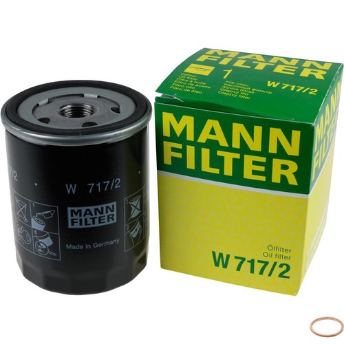 Filtro olio mann con anello - olio,