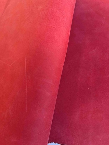 Pelle vegetale nabuk colore - a,