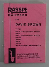 Catalogo parti rasspe mower - rasspe,