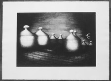 SERGIO VACCHI acquaforte anni