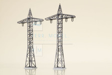 AUHAGEN 42630 - Kit di montaggio 2 tralicci alta tensione. Scala H0 1:87