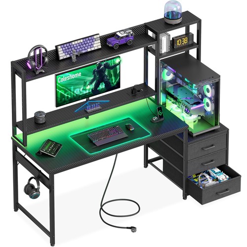 Coleshome scrivania gaming con - gaming,