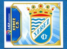 LIGA ESPANA 2011-12 Este - Figurina-Sticker - XEREZ (B) BADGE -New