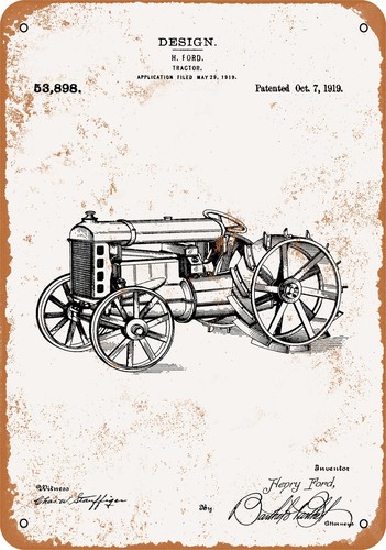 Insegna metallo 1919 - in,