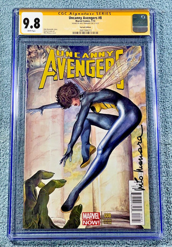 Uncanny avengers cgc 8 - 9.8, wp