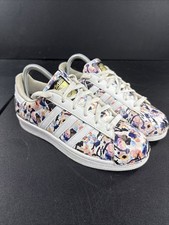 Adidas Superstar Floral Design