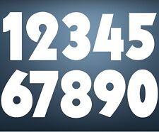 NUMERI PER MAGLIA CALCIO ANNI 80 IN FLOCK BIANCO MATCH WORN ISSUED SHIRT INTER