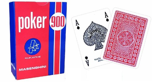 Mazzo carte poker rosso - poker,