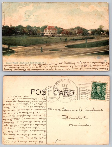 Cartolina essex county - essex,