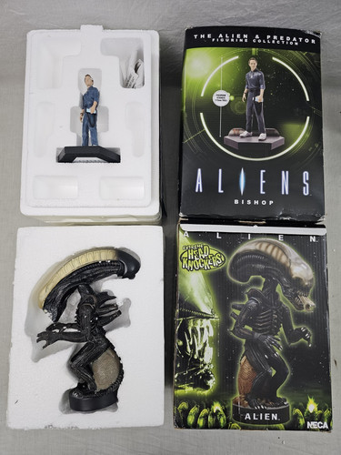 Statua alien head knocker - statua,