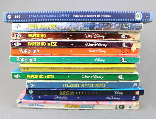 Lotto fumetti paperino walt - lotto,