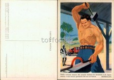 PROPAGANDA WW2-CASSA RISPARMIO PROVINCE LOMBARDE-NELLA VOLONTA' TENACE-C69-140