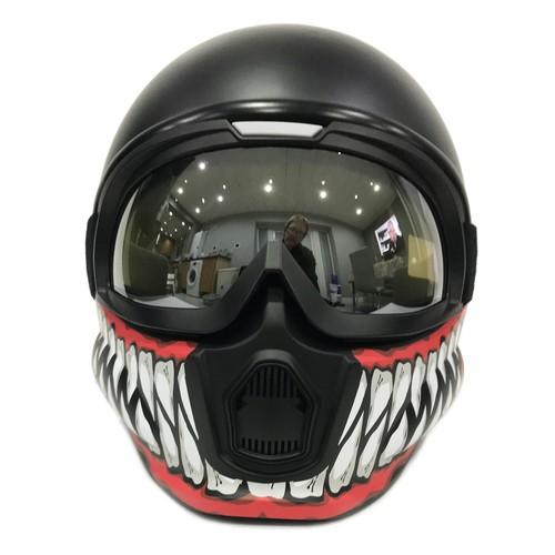 Maschera per open face - open,