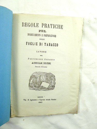 Libro antico agricoltura - libro,