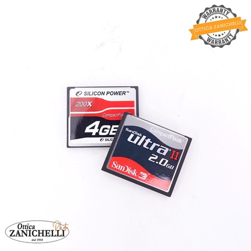 Compact flash 2gb - 2gb+4gb, usato