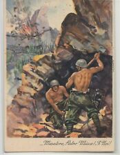 1940 cartolina 1° Reggimento MINATORI+MINATORE PIETRO MICCA a NOI+viaggiata-e301