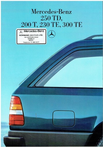 Mercedes benz w124 200t - w124,