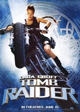 LARA CROFT TOMB RAIDER ADVANCE B (2001) locandina film DS originale laminata