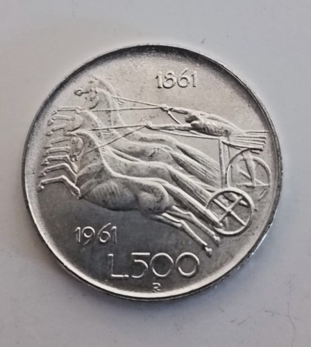 Moneta 1961 italia repubblica - moneta,