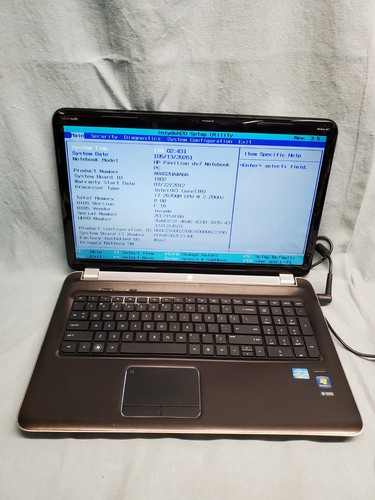 Notebook pavilion dv7 i7 - notebook,