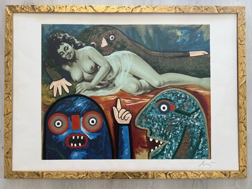 Enrico baj serigrafia e - baj,